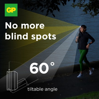 GP Battery Torcia LED Frontale PHR16 300LM Ricaricabile USB-C