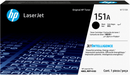 ORIGINALE HP toner nero W1510A 151A 3050 pagine