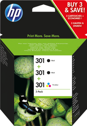 ORIGINALE HP Multipack nero / differenti colori E5Y87EE MCVP 301