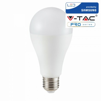 V-TAC PRO VT-217 Lampadina LED E27 17W BULB A66 Chip Samsung - Bianco freddo 6400K - SKU 164