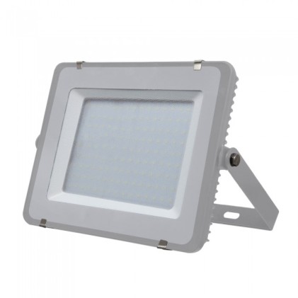 V-TAC PRO VT-150 Faro LED SMD 150W Ultrasottile Chip Samsung da esterno colore grigio - Bianco caldo 3000K - SKU 481