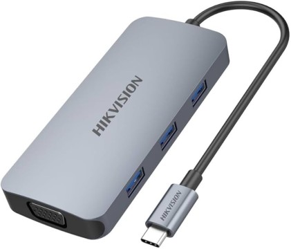Hikvision Hiksemi Hub Docking Station  Multifunzionale  8 In  1 Tipo -C