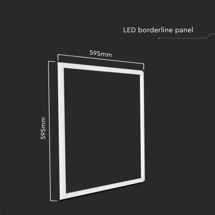 V-TAC Pannello LED 48W 100LM/W Incasso con Driver Lifud Esterno 600x600mm CCT
