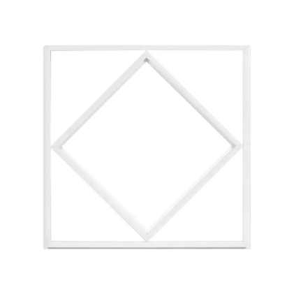 V-TAC Pannello LED 64W Incasso Geometrico con Driver Lifud Esterno 600x600mm 6500K