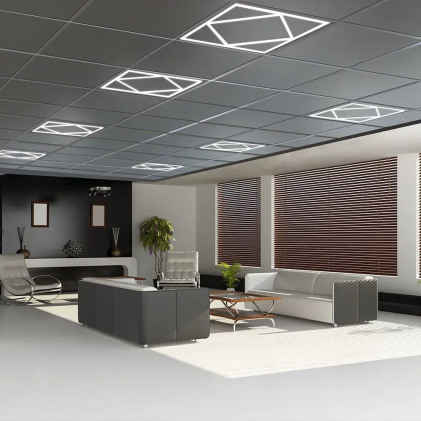 V-TAC Pannello LED 64W Incasso Geometrico con Driver Lifud Esterno 600x600mm 6500K