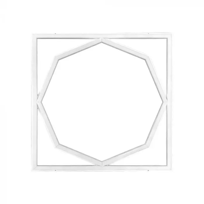 V-TAC Pannello LED 72W Ottagonale Incasso Driver Esterno 600x600mm 6500K