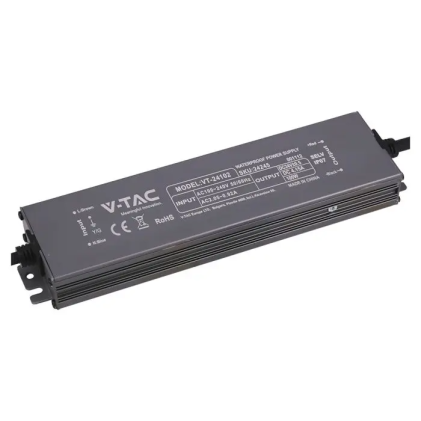 V-TAC Alimentatore LED in Metallo 100W 24V 4.15A con 1 Uscita 219x50x25mm IP67