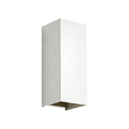 V-TAC Applique LED da Esterno 10W Rettangolare Doppio Fascio Regolabile Bianca CCT IP65