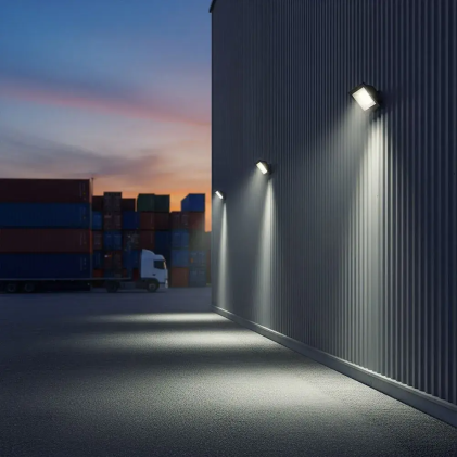 V-TAC Faro LED SMD 30W Slim E-Series con Driver Integrato Nero 4000K IP65