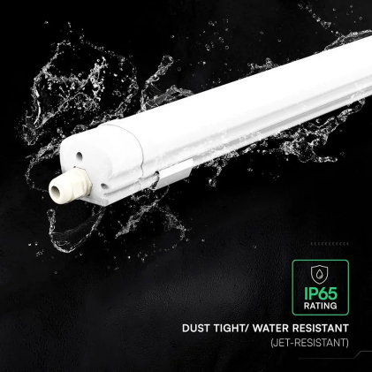 V-TAC Plafoniera LED Impermeabile 48W 120LM/W G-Series 150cm Bianca CCT IP65