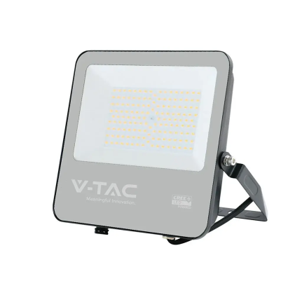V-TAC PRO Faro LED SMD Chip CREE 100W 185LM/W Cavo 1m Nero 4000K IP65