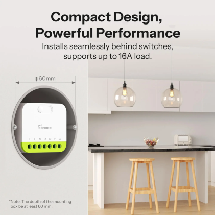 Sonoff Interruttore Smart Mini Duo 2 Canali ZigBee