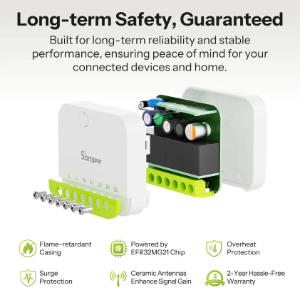 Sonoff Interruttore Smart Mini Duo 2 Canali ZigBee