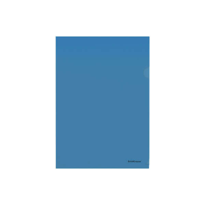 Lima per unghie Fizzy Classic Erichkrause Dossiers - A4 semitrasparente - colore blu