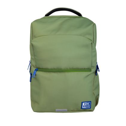 Zaino Oxford B-Ready - RPET in poliestere riciclato da 28 litri - Colore verde
