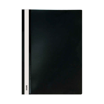 Dosatore Dohe con Chiusura in Polipropilene - Formato A4 - Copertina Trasparente e Retro Opaco - Ideale per Organizzare Documenti