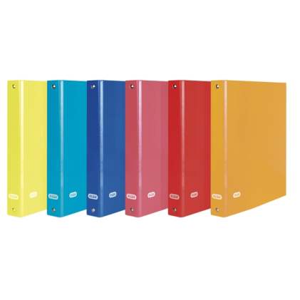 Raccoglitore Elba Color Life Ring, formato folio 2Dx40mm - Dorso da 50mm - Copertina in cartone - Colori assortiti