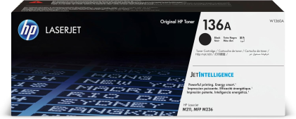 ORIGINALE HP toner nero W1360A 136A 1150 pagine