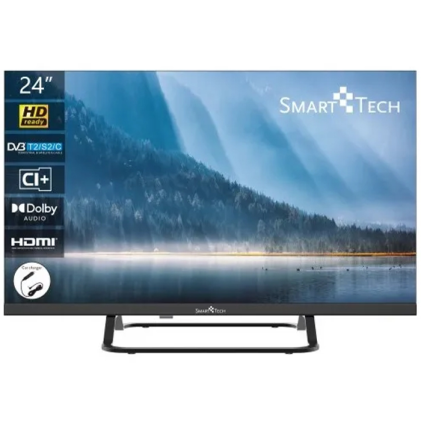 Tv Smart-Tech 24Hn01Vc 24 Pollici 1366X768 Hd Led Dvb-T2 Black -Ricondizionato