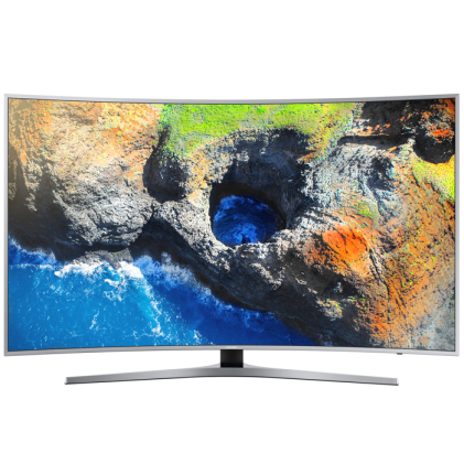 Tv Samsung Ue49Mu6500Uxzt 49 Pollici 3840X2160 4K Uhd Smart Tv Qled Curvo Dvb-T2 Silver -Ricondizionato
