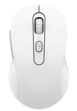 Mouse usb Ottico 6D Adj Evo Pure 1000dpi 6 tasti colore Bianco