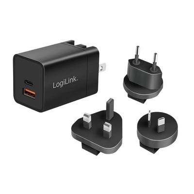 Logilink USB Travel Charger USB-AF &USB-CF PA0301