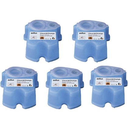 Cartuccia di Pulizia per Rasoi Elettrici Braun CCR 4+1