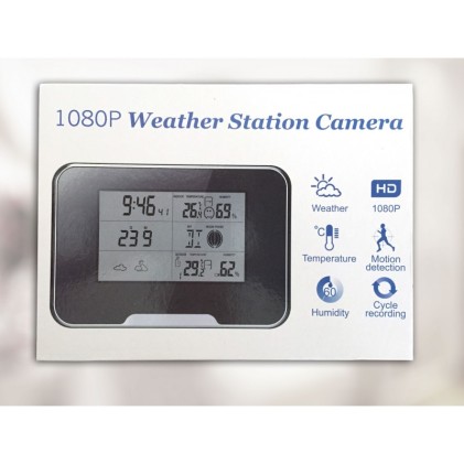 Stazione Barometrica LKM Con Telecamera Spia Wifi