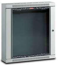 Armadio a muro per reti e apparati elettrici 6 unità  19" profondità  150 MM.
