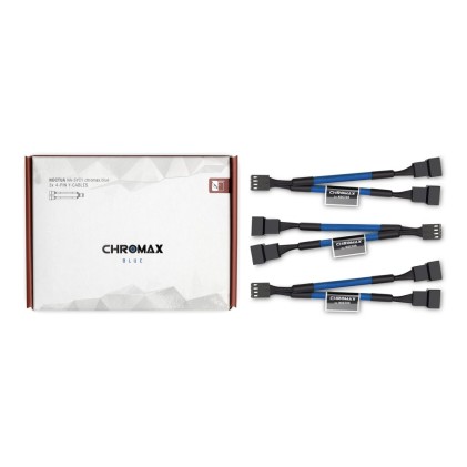 Noctua NA-SYC1 Chromax Blue 3 x Y Cable a 4 pin