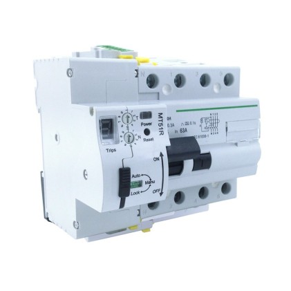 Interruttore Differenziale Restart/Riarmabile 4P-63A-300mA-10kA