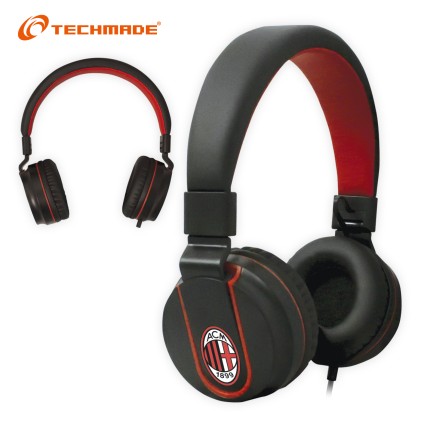 TECHMADE CUFFIE MULTIMEDIALI UFFICIALI AC MILAN