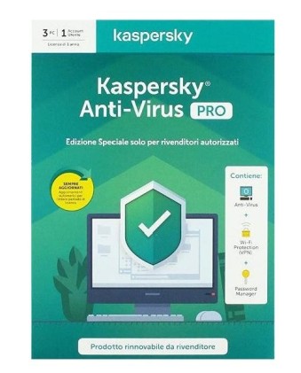 Kaspersky Antivirus 3 User Pro