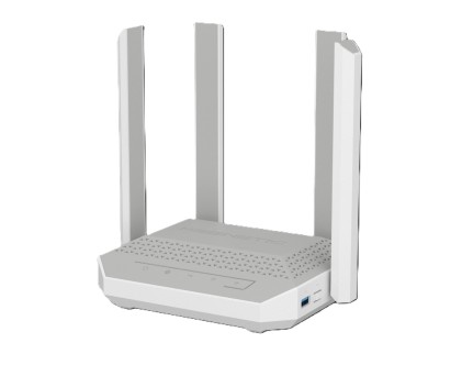 Keenetic Hopper Dsl (Kn-3611) Modem Router Vdsl2/Adsl2+ Supervectoring, Wi-Fi 6 Mesh Ax3000, Con Sma