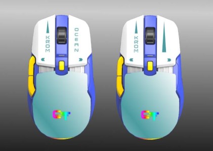 Copertura Di Ricambio Ocean Set Per Mouse Cortek Krom