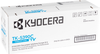 ORIGINALE Kyocera toner ciano TK-5390C 1T02Z1CNL0 13000 pagine