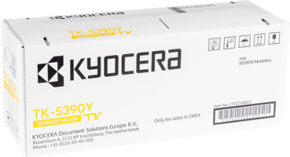 ORIGINALE Kyocera toner giallo TK-5390Y 1T02Z1ANL0 13000 pagine