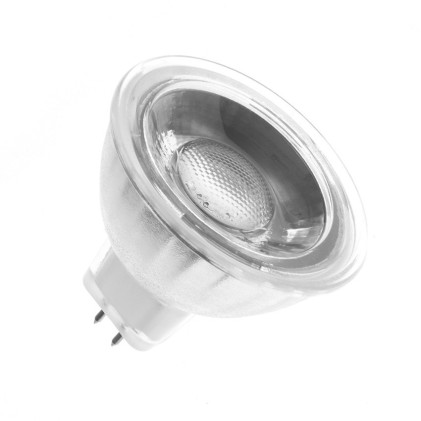 Lampadine LED NEUTRA GU5.3 MR16 COB Vetro 12V 45&agrave;&macr;&Acirc;&iquest;&Acirc;&frac12; 5W - Bianco Freddo 6000K