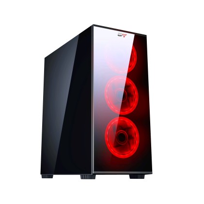 Case Gaming CTE Sports Linx frontale Trasparente