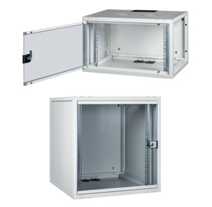 Armadio Rack 19&#34; 12U Profondita&#39; 450 Mm Da Assemblare Grigio