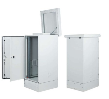 Armadio Rack 19" 16U Protezione Ip65 Misure L600 H1080 P650 Con Base 200Mm