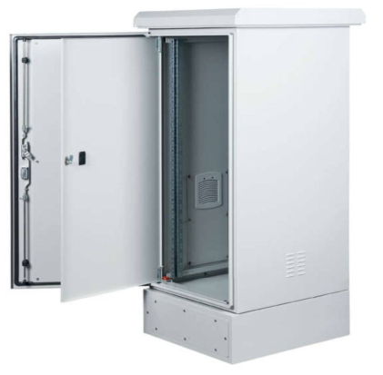 Armadio Rack 19" 24U Protezione Ip65 Misure Lx600 Ax1434  Px650 Con Base 200Mm