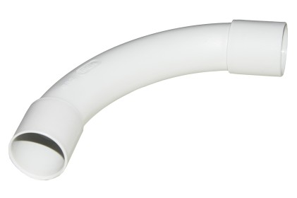 Angolo Per Tubi Di Condotta Diametro 25 Mm Pvc Lk80425