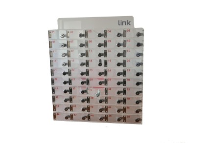 Box Con 50 Alloggiamenti Con Chiave