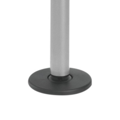 Asta Supporto Per Tv Pavimento-Soffitto Per Monitor 37"-70" Con Ripiano