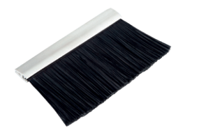 Pannello Con Spazzola Entrata Cavi Per Armadi A Muro Link Serie Eavi Grigio