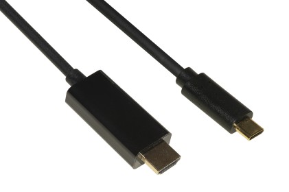 Cavo Usb-C<Sup>®</Sup> Maschio - Hdmi<Sup>®</Sup>  2.0 Maschio Con Hdcp 2.2 4K60Hz Mt 1,80