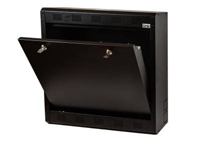 Box A Muro Dvr/Nvr 2 Serrature Con Ripiano Apribile Mm 580(L) X 550(A) X 160(P)