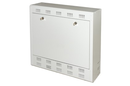 Box A Muro Dvr/Nvr 2 Serrature Con Ripiano Apribile Mm 580(L) X 600(A) X 160(P)