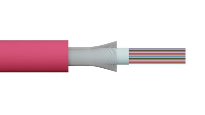 Cavo Fibra Ottica 24 Fibre Loose Om4 Antiroditore Lszh Classe B2Ca (Al Metro)